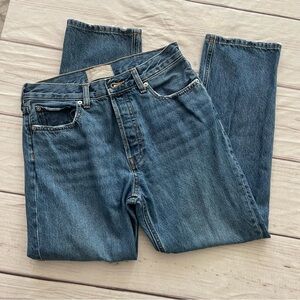 Everlane Blue The Relaxed Straight Fit Jeans